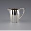 Starožitná třídílná stříbrná kávová souprava - Art Deco