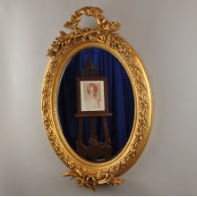Starožitné zrcadlo ve stylu Ludvíka XVI